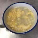 卵と春雨のスープ